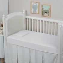 Lençol de Bebê Americano Percal 300 Fios 100% Algodão 2 Peças Montessoriana