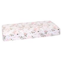 Lençol de Berço Ajustável Posh Peanut - Viscose de Bambu Macia - Rosa Vintage