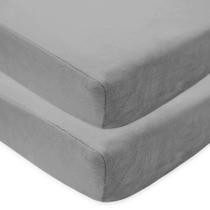 Lençol de berço American Baby Company Heavenly Soft Chenille x2 Lençol de berço American Baby Company Heavenly Soft Chenille x2