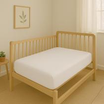 Lençol de Berço Avulso 400 Fios Com Elástico 100% algodao Lençol de Berço Avulso 400 Fios Com Elástico 100% algodao