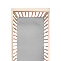 Lençol de Berço Cozysilk 100% Seda de Amoreira - 70x130cm - Cinza Claro Lençol de Berço Cozysilk 100% Seda de Amoreira - 70x130cm - Cinza Claro