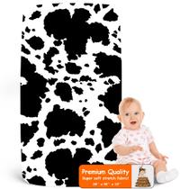 Lençol de berço Dear Baby Gear Deluxe de algodão poliéster com estampa