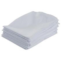 Lençol de Berço ECR4Kids - Tamanho Padrão - Pacote com 12 Unidades - Branco Lençol de Berço ECR4Kids - Tamanho Padrão - Pacote com 12 Unidades - Branco