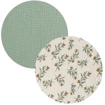 Lençol de berço Fadacudan Muslin Cotton, pacote com 2 unidades para Fisher-Price Lençol de berço Fadacudan Muslin Cotton, pacote com 2 unidades para Fisher-Price