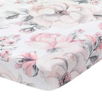 Lençol de berço Lambs & Ivy Signature Botanical Aquarela Floral Lençol de berço Lambs & Ivy Signature Botanical Aquarela Floral