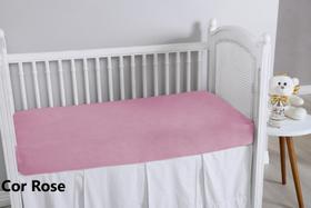 Lençol de Berço manta Flannel com SLIP com elastico