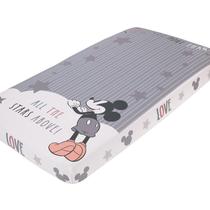 Lençol de berço NoJo Disney Mickey Mouse Love Mickey 100% algodão Lençol de berço NoJo Disney Mickey Mouse Love Mickey 100% algodão