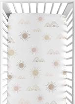 Lençol de berço Sweet Jojo Designs Boho Desert Sun Girl Lençol de berço Sweet Jojo Designs Boho Desert Sun Girl