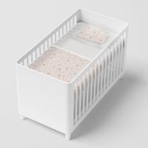 Lençol de berço tamanho americano estampado-jogo de lençol-kit c/03 peças- lençol-virol-fronha papi Lençol de berço tamanho americano estampado-jogo de lençol-kit c/03 peças- lençol-virol-fronha papi