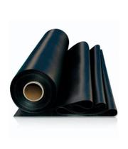 Lençol de Borracha Liso Elite 1mm 1m x 2m - Preto