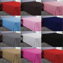 Lençol de Cama Casal 400 Fios Sem Elástico Tecido Macio Cama Box 30 Altura