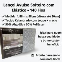 Lençol de Cama de Solteiro avulso com 1 peças Realce Sultan Lençol de Cama de Solteiro avulso com 1 peças Realce Sultan