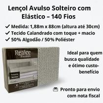 Lençol de Cama de Solteiro avulso com 1 peças Realce Sultan Lençol de Cama de Solteiro avulso com 1 peças Realce Sultan