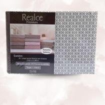 Lençol de Cama de Solteiro avulso sem elástico 1 peças Realce Sultan