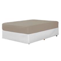 Lençol de cama King Avulso 400 Fios Com Elástico 100% algodao com elastico