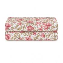 Lençol De Cima Avulso Luar Estampado Casal 01 Peça Malha 100% Algodão - Floral