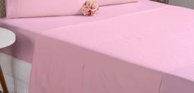 Lençol De Cima De Algodão Queen Percal 180 Fios Bege