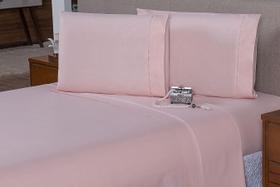 Lençol de Cima King 3 peças Ponto Palito Percal 180 Fios