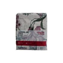 Lencol De Cima Microfibra Estampado 2,20x2,40 Queen Camesa