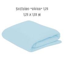 Lençol de Elástico Avulso Solteiro Viúva 1,28 x 1,88m Azul Arrumadinho Enxovais Lençol de Elástico Avulso Solteiro Viúva 1,28 x 1,88m Azul Arrumadinho Enxovais