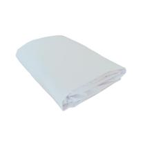 Lençol de Elástico Berço Desmontável 70cm x 100cm x 15cm Percal 200 Fios 100% Algodão Branco Arrumadinho Enxovais