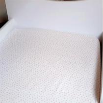 Lençol de Elástico Mini Cama 100% Algodão Estampado Geométrico Rosa Arrumadinho Lençol de Elástico Mini Cama 100% Algodão Estampado Geométrico Rosa Arrumadinho