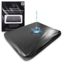 Lençol de massagem impermeável ajustado em vinil queen size