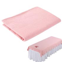 Lençol de massagem Semme de algodão macio com orifício facial
