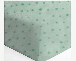 Lençol De Microfibra Tecido Cobertor para berço Tamanho Americano Com Elástico Verde Papi Friends