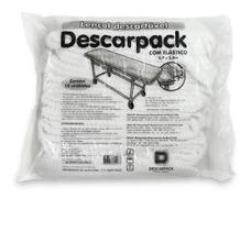 Lençol de não tecido 0,90 x 2,00 m Com elástico - gramatura 16g - pacote com 10 unidades