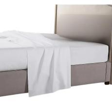 Lençol De Solteiro Tecido Peletizado 200 Fi ul-Aço Liso