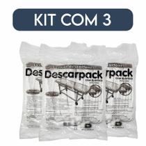 Lençol Descartável 2,00 x 0,90 Com Elástico (Kit c/ 30 Unid) - Descarpack