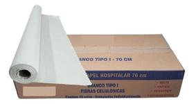 Lençol Descartável Maca Hospitalar Estética 70x50 10 Rolos