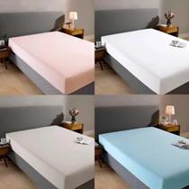 Lençol Dohler Full 100% algodão avulso com elástico Extra Macio e confortável