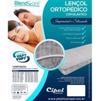 Lençol Elástico Pvc Casal 0,08 Mm Transparente 188 X 138 X 23