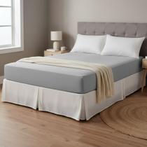 Lençol Elástico Queen 230 Fios Reffinata Buettner Cores 158x198x35cm