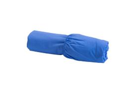 Lençol Elástico Queen Size Altura 45Cm 100% Algodão Azul