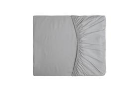 Lençol elástico Vida Bela cinza ash 200 fios