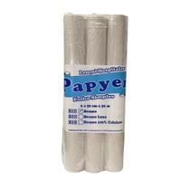 Lençol em Rolo de Papel para Maca Papyer 50x50cm Branco 6 Unidades