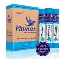 Lençol Hospitalar Plumax 100% Celulose 50cm X 50m 10 rolos Lençol Hospitalar Plumax 100% Celulose 50cm X 50m 10 rolos
