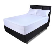 Lençol Impermeável 2 em 1 Protetor Colchão Solteirão 97x203x42cm Macio Antialérgico com Elástico BF Colchões