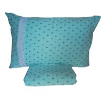 Lençol Infantil Malha Solteiro Elástico 2 pçs 100% algodão