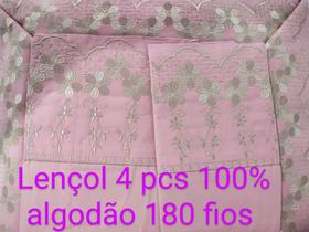 Lençol king 4 pcs