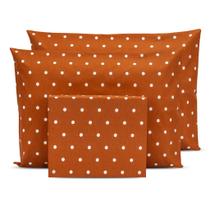 Lençol King De Cima 3 Pçs Bainha Estampado Percal 180 Fios Coleção 2025