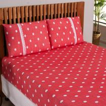 Lençol King Estampado Com Elástico Malha 100% Algodão Macio