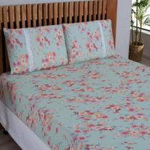 Lençol King Estampado Com Elástico Malha 100% Algodão Macio Lençol King Estampado Com Elástico Malha 100% Algodão Macio