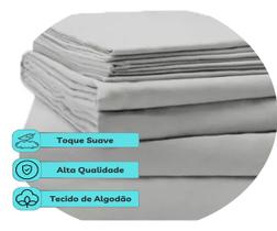 Lençol King Superior Sem Elástico Algodão Percal 180 Fios