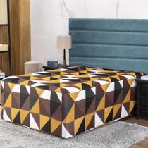 Lençol Luva Casal Cama Conjugada Colchão E Box Malha 1 Peça Lençol Luva Casal Cama Conjugada Colchão E Box Malha 1 Peça