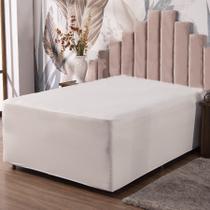 Lençol Luva Queen Cama Conjugada Veste Colchão e Box Malha 1 Peça