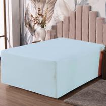 Lençol Luva Queen Cama Conjugada Veste Colchão e Box Malha 1 Peça